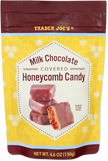 Trader Joe's Milk Chocolate Covered Honeycomb Candy, 130g
