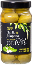 Trader Joe's Garlic & Jalapeño Stuffed Olives, 500g