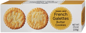 Trader Joe's French Galettes Butter Cookies, 220g