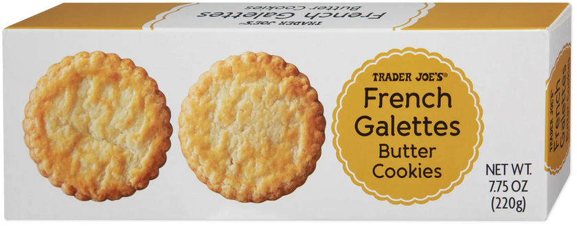 Trader Joe's French Galettes Butter Cookies, 220g