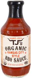 Trader Joe's Organic Kansas City Style BBQ Sauce, 539g