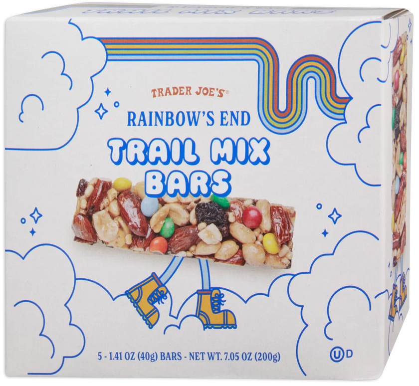 Trader Joe's Rainbow's End Trail Mix Bars, 200g