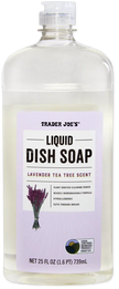 Trader Joe's Liquid Dish Soap, Lavender Tea Tree Scent, 739mL