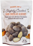 Trader Joe's Slightly Coated Dark Chocolate Almonds, 283g
