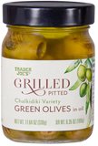 Trader Joe's Grilled Pitted Green Olives, 330g