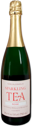 Trader Joe's Non-Alcoholic Rosé Sparkling Tea, 750mL