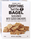 Trader Joe's Everything but the Bagel Seasoned Crackers, 283g