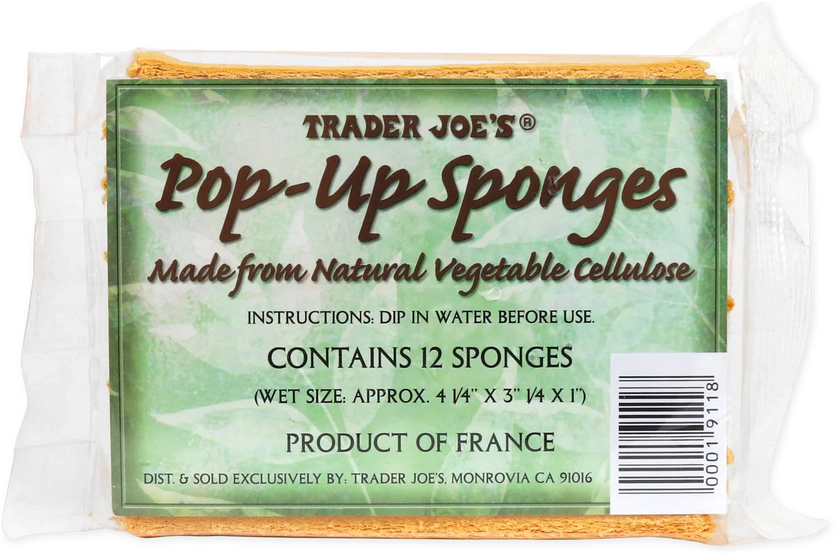 Trader Joe's Pop-Up Sponges, 12-count