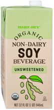 Trader Joe's Organic Non-Dairy Soy Beverage Unsweetened, 946mL