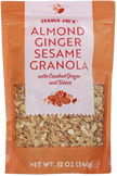 Trader Joe's Almond Ginger Sesame Granola, 340g