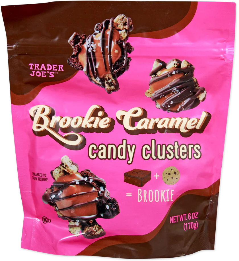 Trader Joe's Brookie Caramel Candy Clusters, 170g
