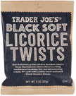 Trader Joe's Soft Black Licorice Twists, 227g