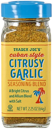 Trader Joe's Cuban Style Citrusy Garlic Seasoning Blend, 64g