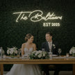 Wedding Last Names Custom Neon Sign V1