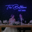 Wedding Last Names Custom Neon Sign V1