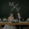 Wedding Initials Custom Neon Sign V1