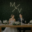 Wedding Initials Custom Neon Sign V1