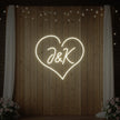 Wedding Initials Custom Neon Sign V5