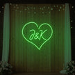 Wedding Initials Custom Neon Sign V5