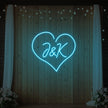 Wedding Initials Custom Neon Sign V5