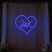 Wedding Initials Custom Neon Sign V5