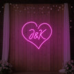 Wedding Initials Custom Neon Sign V5