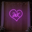 Wedding Initials Custom Neon Sign V5