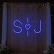 Wedding Initials Custom Neon Sign V6