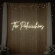 Wedding Last Names Custom Neon Sign V7