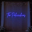 Wedding Last Names Custom Neon Sign V7