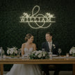 Wedding Last Names Custom Neon Sign V3