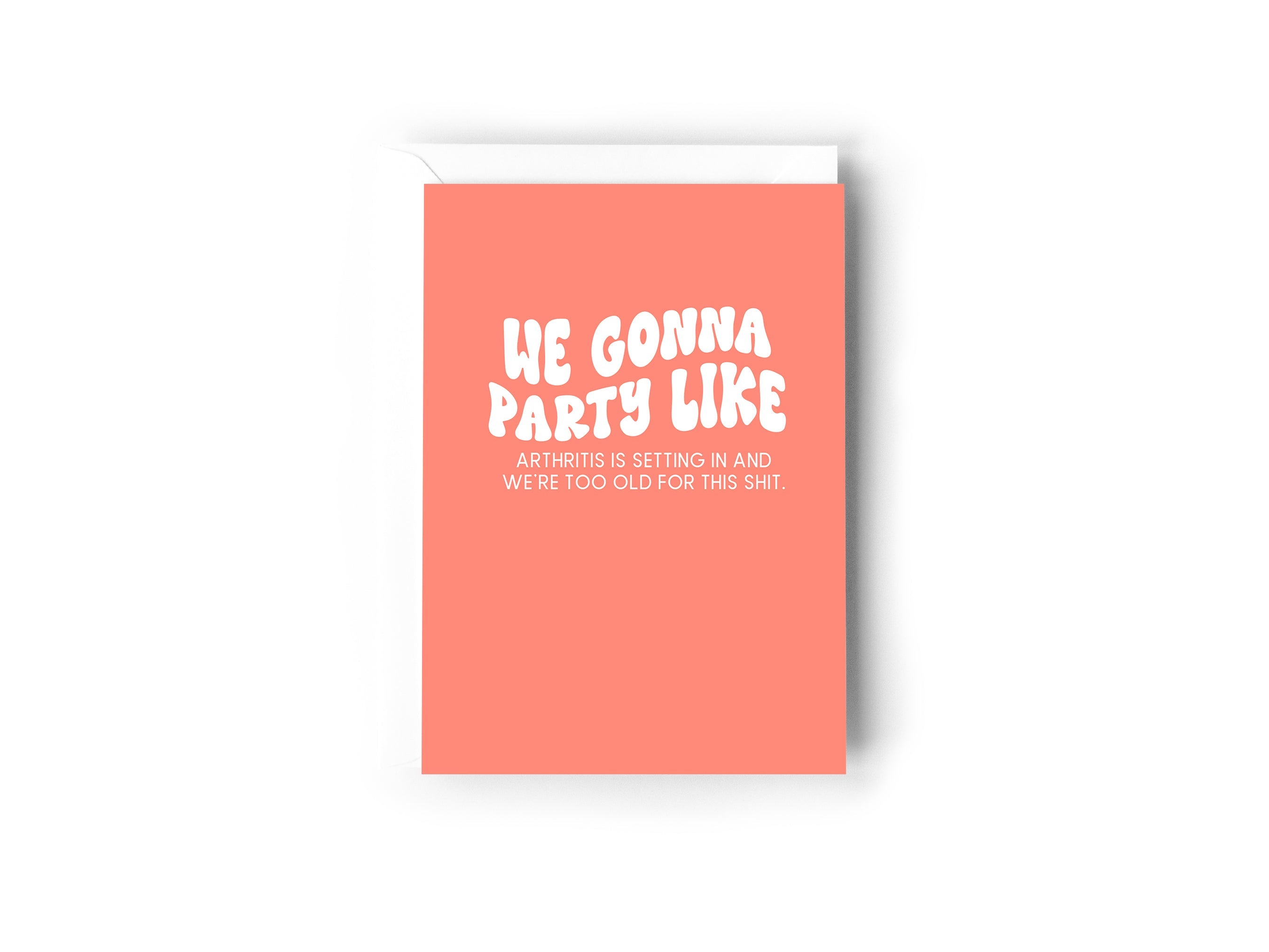 We gonna party like Card