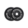 Squat Rack, Bench, Barbell & Weight Plates Stack