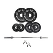Cast Iron Weight Plates - Standard, Olympic in LBs, KGs
