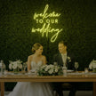 Welcome To Our Wedding V2 Neon Sign