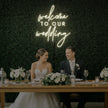 Welcome To Our Wedding V2 Neon Sign