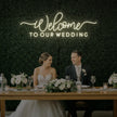 Welcome To Our Wedding V3 Neon Sign