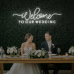 Welcome To Our Wedding V3 Neon Sign