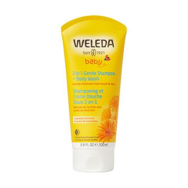 Weleda 2-in-1 Baby Gentle Shampoo + Body Wash 200mL