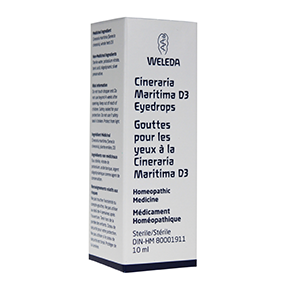 Weleda Cineraria D3 Eyedrops - Cataract