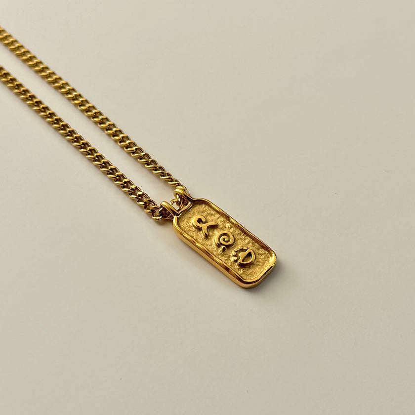 Wellness Necklace- Gold