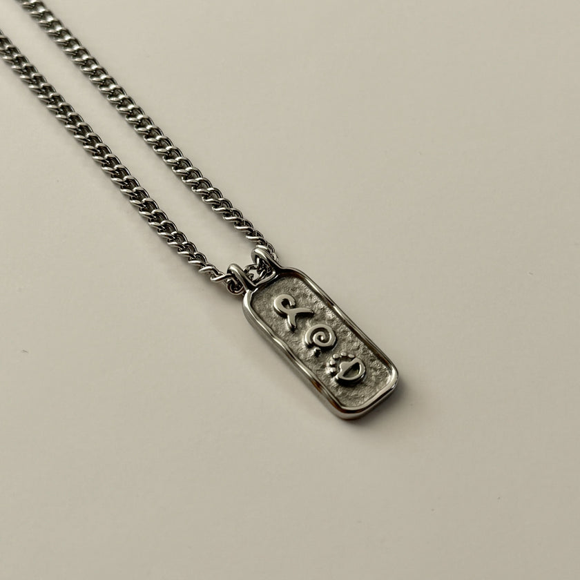 Wellness Necklace- Silver