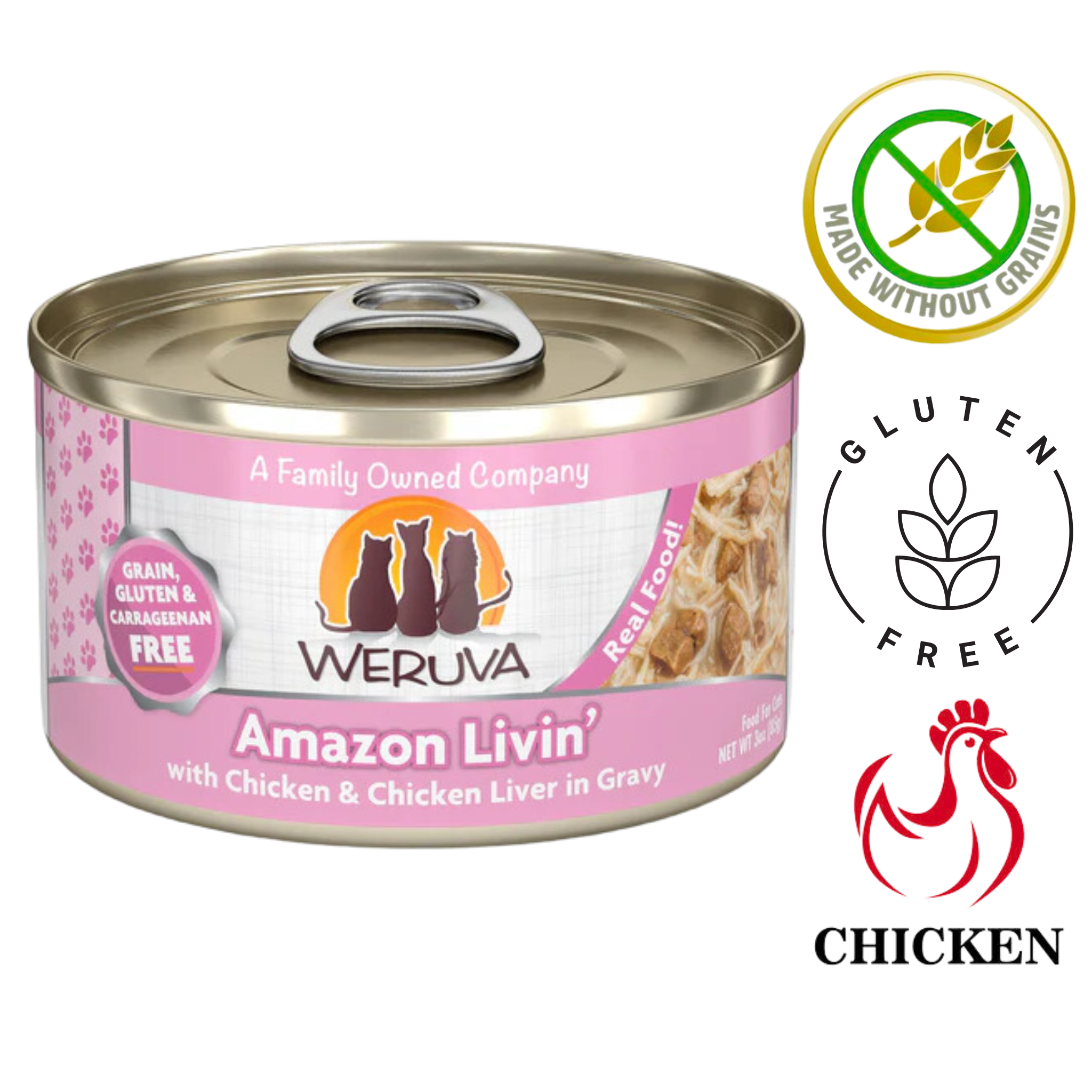 Weruva - Amazon Livin' Canned Cat Food