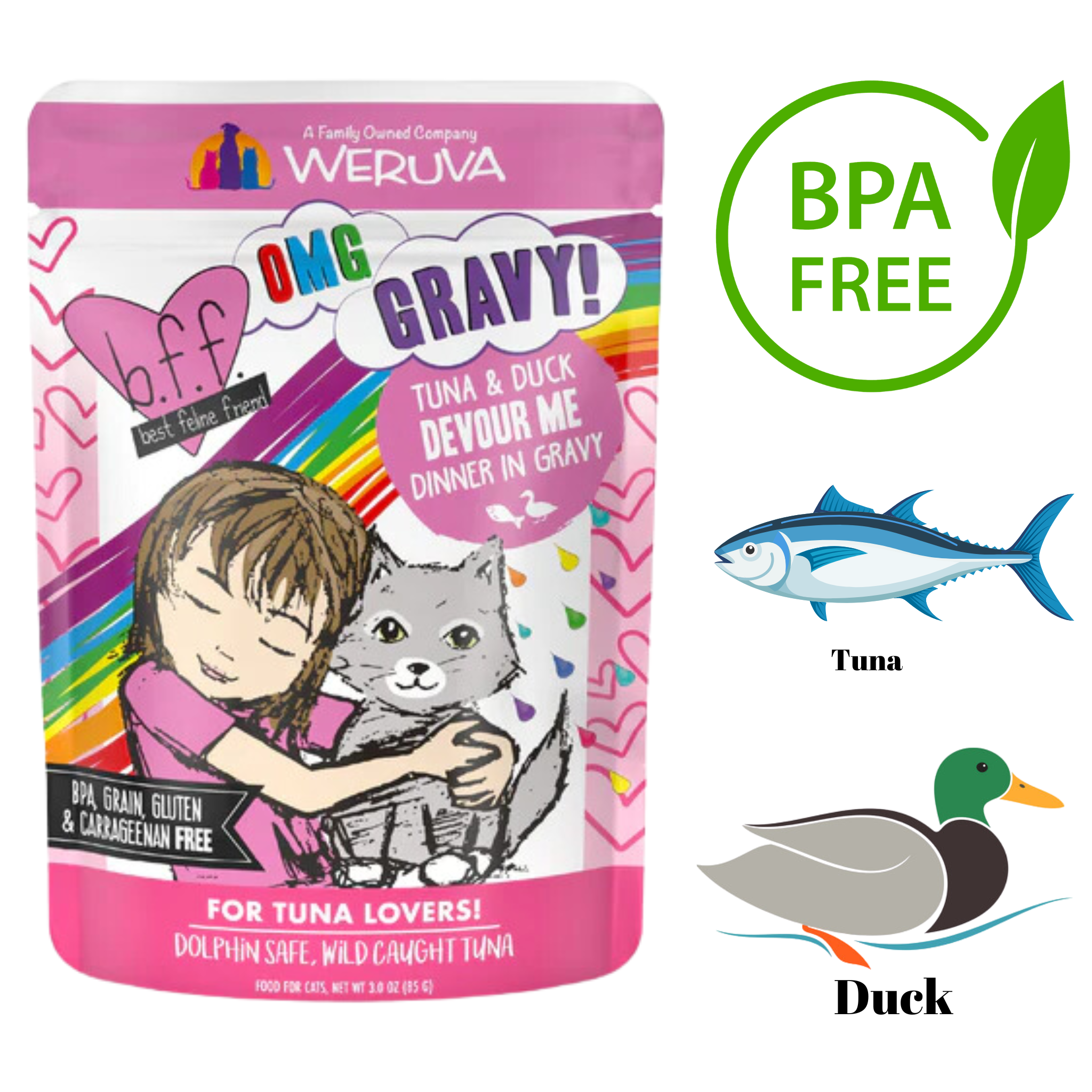 Weruva - BFF Devour Me Wet Cat Food Pouch