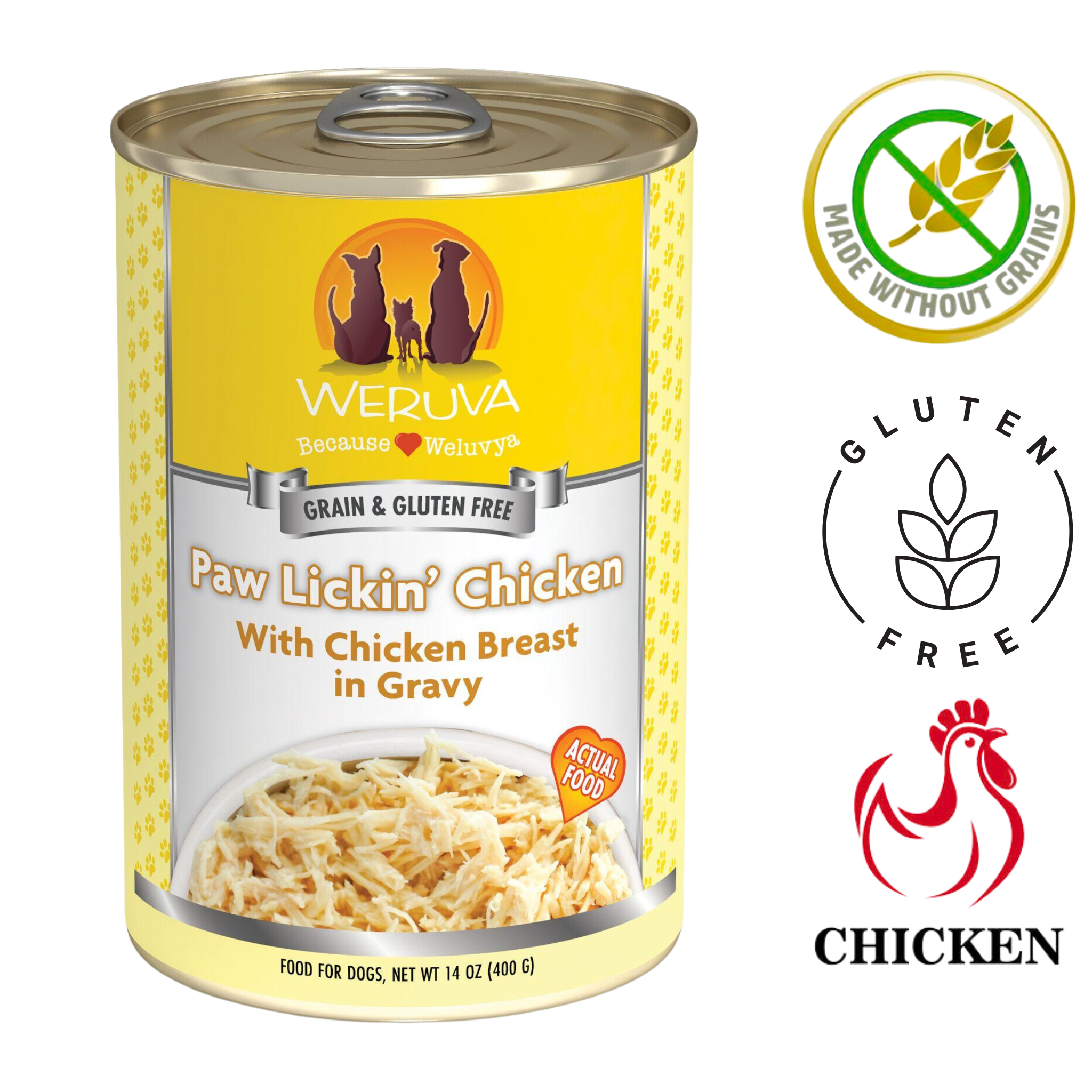 Weruva - Paw Lickin' Chicken Canned Dog Food