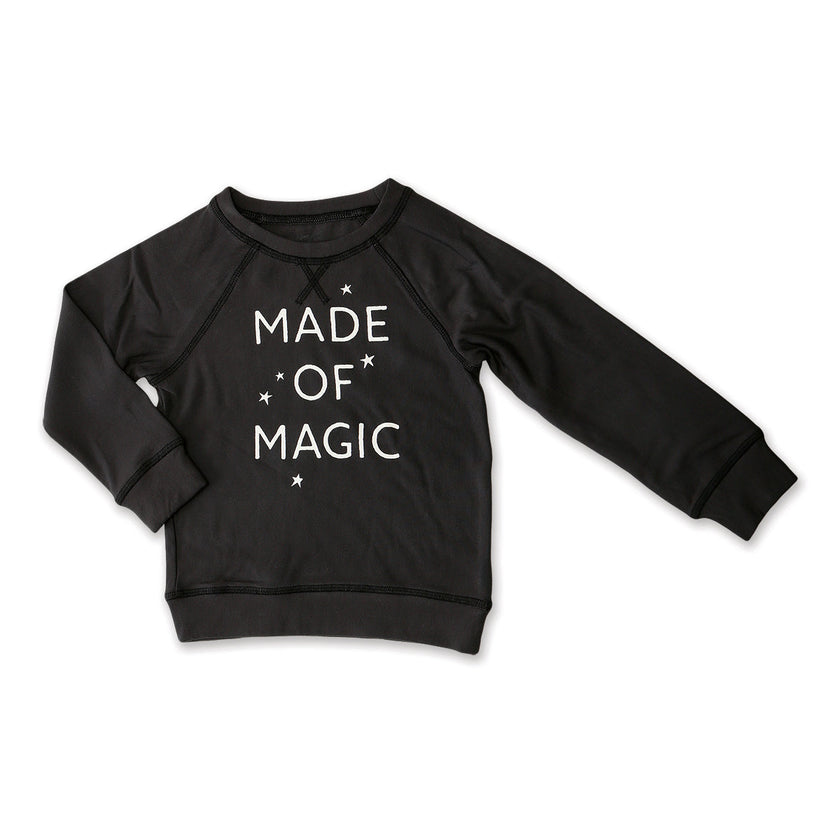 Sweat-shirt en polaire de bambou (bateau pirate/fait de magie)