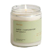 Chandelle - Basilic et pamplemousse en verre