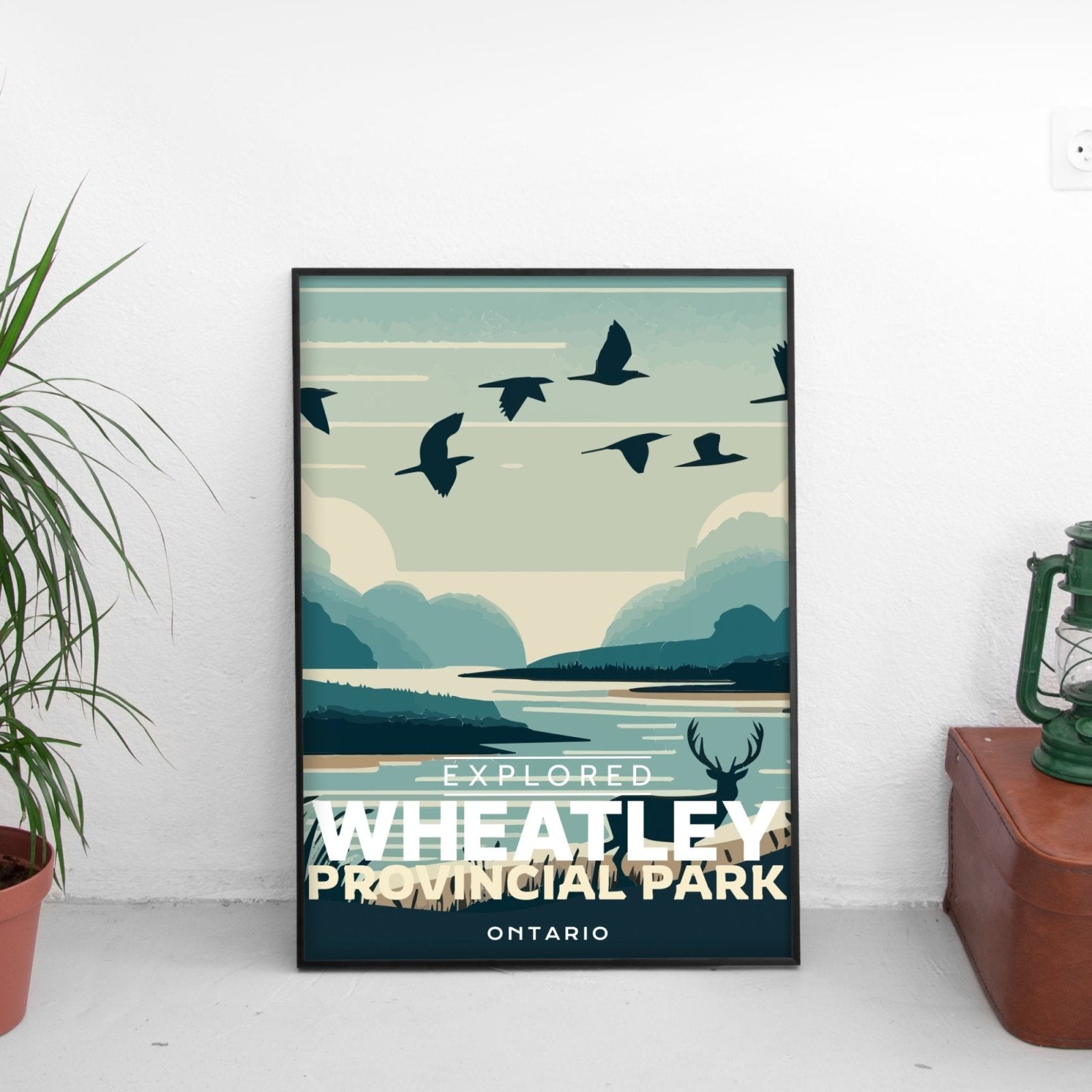 Wheatley Ontario Provincial Park 'Explored' Poster, Canada Parks