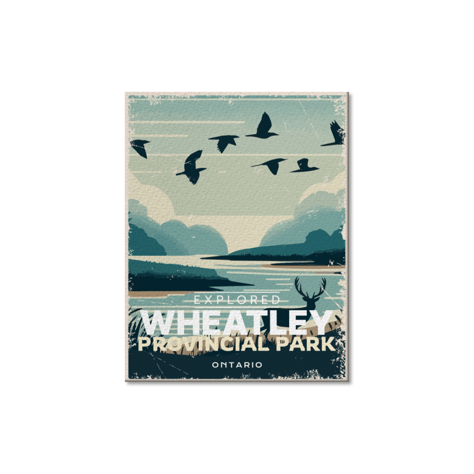 Wheatley Ontario Provincial Park Postcard, Canada Parks