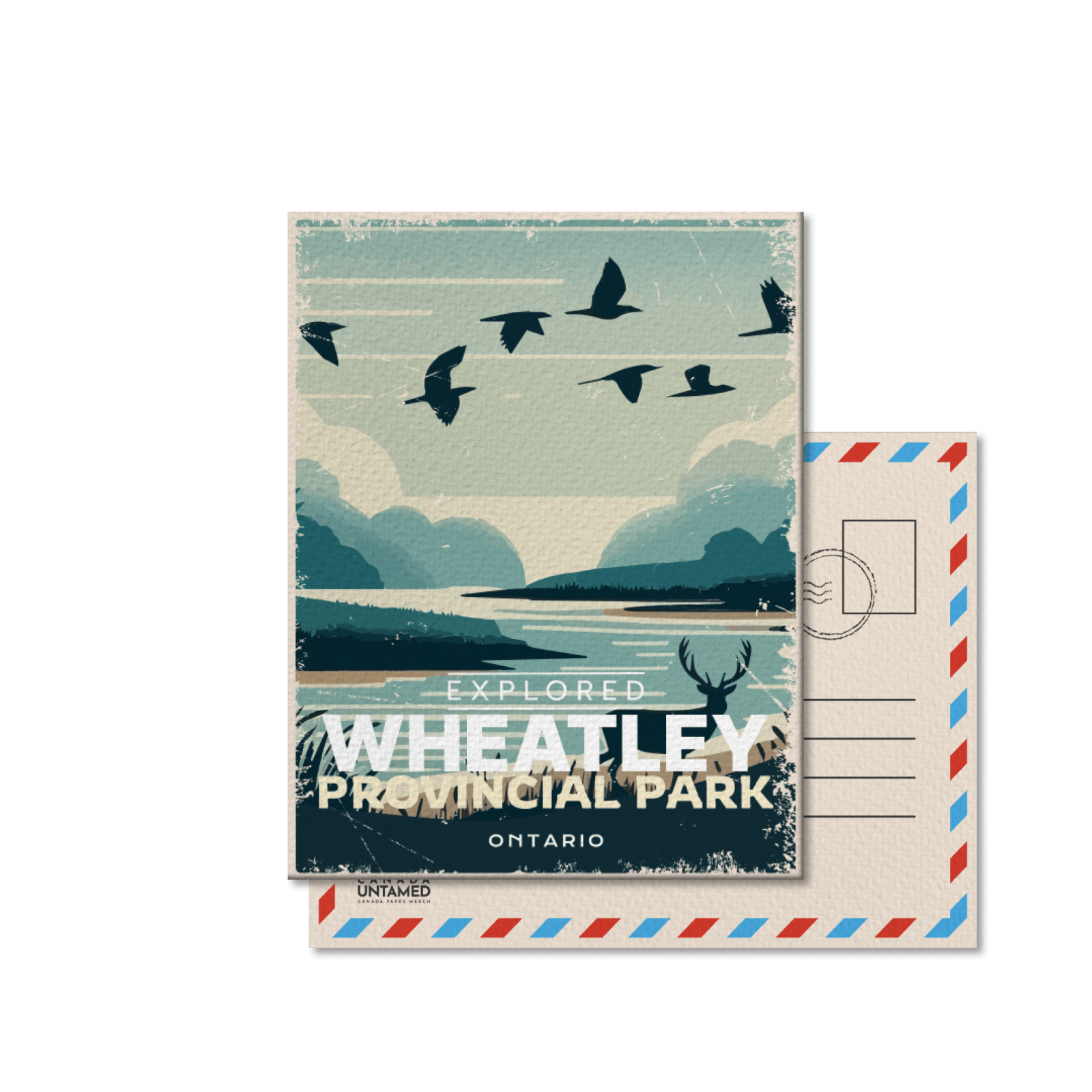 Wheatley Ontario Provincial Park Postcard, Canada Parks